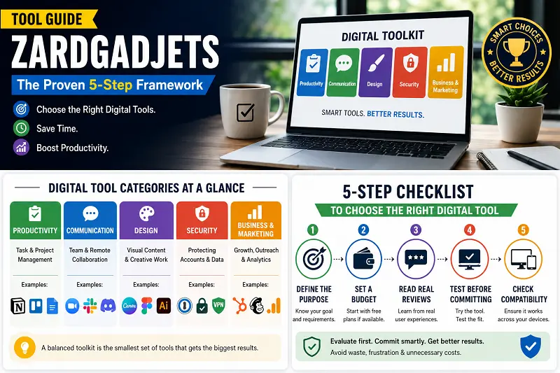 Tool Guide Zardgadjets digital toolkit overview